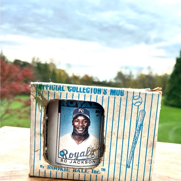 Topps Royals Bo Jackson Baseball Rookie Card Mug Numbered Limited Edition - Picture 7 of 13